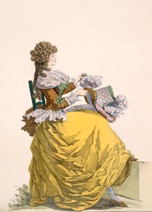 Colinette, plaat nr. 315 uit Galeries des Modes et Costumes Francais, ca. 1778-87