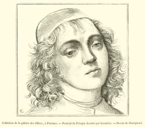 Collectie van de Galerie des Offices, Florence, Portret van Perugin