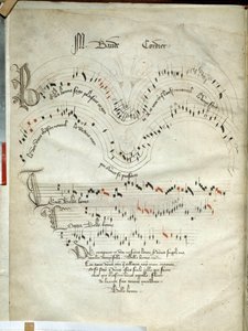 Collectie van ballades, motetten en liederen
