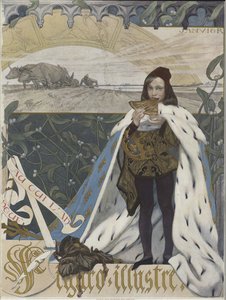 Omslag van Figaro Illustre, januari 1898 door French School