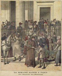 Omslag van Le Petit Journal, 28 maart 1891 door French School