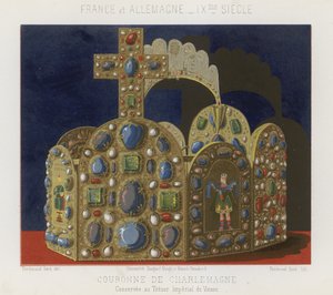 Kroon van Karel de Grote door French School