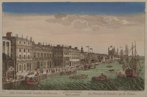 Douanehuis aan de Theems