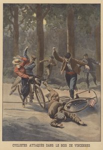 Fietsers aangevallen in het Bois de Vincennes in Parijs