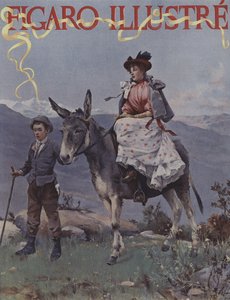 Dans la Montagne (In de Bergen). Omslag van Le Figaro Illustre, september 1894