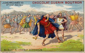 Dood van Judas Maccabeus bij de Slag van Emmaüs