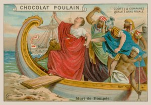 Dood van Pompeius (106-48 v.Chr.)