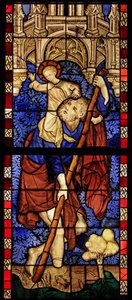 St. Christoffel, oorspronkelijk uit een kerk in Keulen door French School
