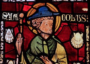 St. Jacobus: uit de Chapelle du Chateau, Rouen?