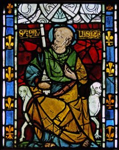 St. Paulus: grisaille uit de Chapelle du Chateau, Rouen?