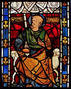 St. Paulus: grisaille uit de Chapelle du Chateau, Rouen?