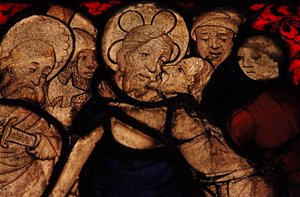 Detail van het Verraad door Judas, oorspronkelijk uit de Kerk van Betton, Bretagne