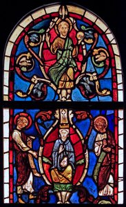De Boom van Jesse, oorspronkelijk uit de kerk van Varennes-Jarcy (oorspronkelijk uit de Abdij van Gercy?) door French School