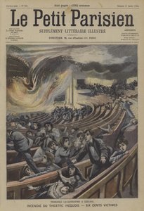 Rampzalige brand in het Iroquois Theater in Chicago