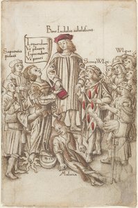 Loop niet buiten de openbare weg [fol. 35 recto], c.1512-1515 (pen en inkt)