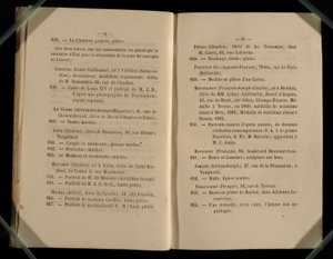 Dubbele Pagina uit de Salon des Refusés, 1863 door French School