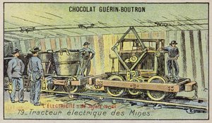Elektrische mijntractor