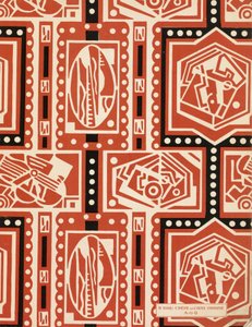 Eindpapier van Art-Gout_Beaute, ca. 1920 (pochoirprint)