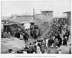 Intocht van de Engelsen in Bagdad 11/3/1917 (Generaal Stanley Maude), Album de la guerre 1914-1919, ed. 1927