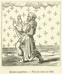 Populaire fouten, Regen van kruisen in 1503