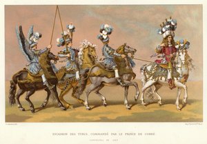 Eskadron van de Turken, onder bevel van Prins de Condé