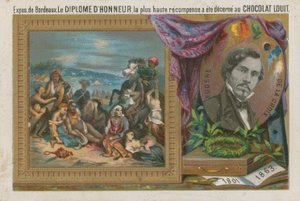 Eugène Delacroix, 19e-eeuwse Franse schilder door French School