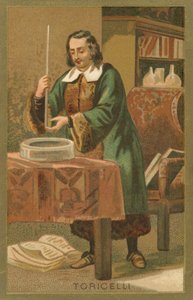 Evangelista Torricelli, Italiaanse natuurkundige en wiskundige