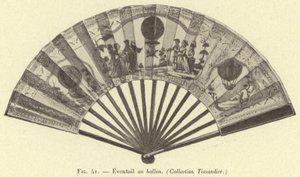 Eventail au ballon (Collectie Tissandier)