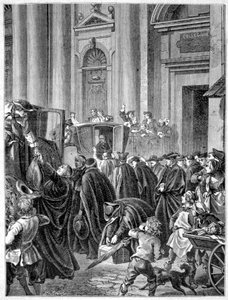 Verdrijving van de Jezuïeten (1764) - in Histoire de France populaire door Henri Martin door French School