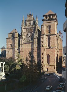 Gevel van de Kathedraal van Notre-Dame, 13e-16e eeuw