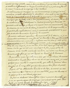 Facsimile van het testament van Lodewijk XVI van Frankrijk