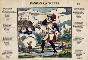 Fanfan de tulp (spinal afbeelding 19e eeuw)