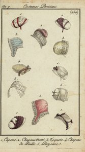 Modieuze hoeden van 1800