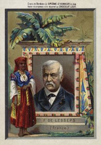 Ferdinand de Lesseps, Franse ondernemer en kanaalbouwer door French School