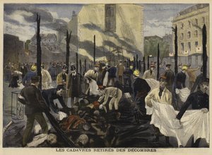 Brand in de Bazar de la Charité, Parijs, 1897