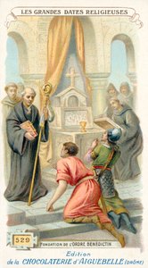 Stichting van de Benedictijnerorde, 529 door French School