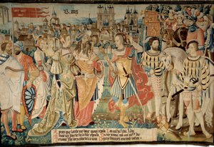 Stichting van de stad Reims: Remus huwde zijn dochter met koning Francus door French School