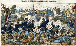 Frans-Pruisische Oorlog - Slag bij Sainte-Barbe (Slag bij Noisseville) 31 augustus