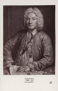 François Couperin, Franse barokcomponist, organist en klavecinist (1668-1733) door French School