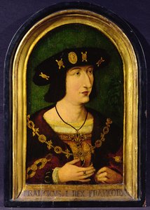 Francois I (1494-1547) Koning van Frankrijk (1515-47) ca. 1520 door French School