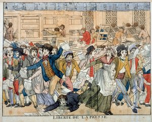 Vrijheid van de pers tijdens de Franse Revolutie: Artikel 10 van de Verklaring van de Rechten van de Mens (26/08/1789)