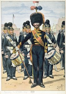 Franse marineband in 1837, ca. 1900