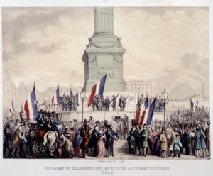 Franse Revolutie van 1848: proclamatie van de Tweede Republiek