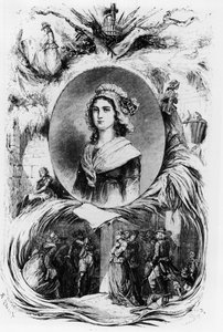 Franse Revolutie: portret van Charlotte Corday, ca. 1793 door French School