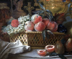 Fruitvaas en mand (detail)