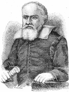 GALILEO GALILEI (1564-1642) (gravure) door French School