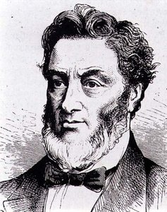 Gabriel-Claude-Jules Favre (1809-1880) Franse politicus (gravure) door French School