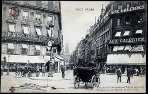 Tuinen van het Paleis van de Elysee door French School