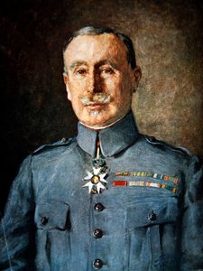 Generaal Robert Nivelle door French School