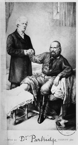 Giuseppe Garibaldi met dokter Partridge